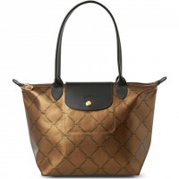 Longchamp LM Medium Long Tote - Old Gold