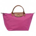 Longchamp LePliage Medium Short Tote - Cyclamen