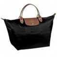 Longchamp LePliage Medium Short Tote - Black
