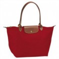 Longchamp LePliage Large Long Tote - Red