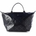 Longchamp LM Medium Short Tote - Black