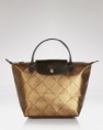 Longchamp LM Small Short Tote - Old Gold