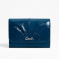 Coach Ashley Patent Leather Compact Clutch