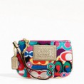 Coach Daisy Poppy C Prints Small Wristlet - Multicolour
